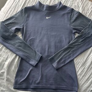Nike Blue Long Sleeve Women's Top